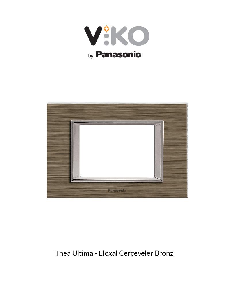 Thea Ultima - Eloxal Çerçeveler Bronz